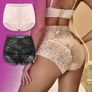 Dame Blonde-Trusser med Blomster (3-pak) | LACEY