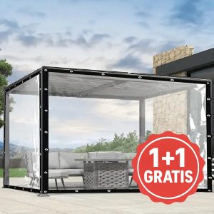 Terrasseoverdækning - Sættes op på 5 minutter, ingen boring | COVERKA 1+1 GRATIS